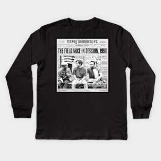 The Field Mice - Sensitive - Sarah Records Kids Long Sleeve T-Shirt